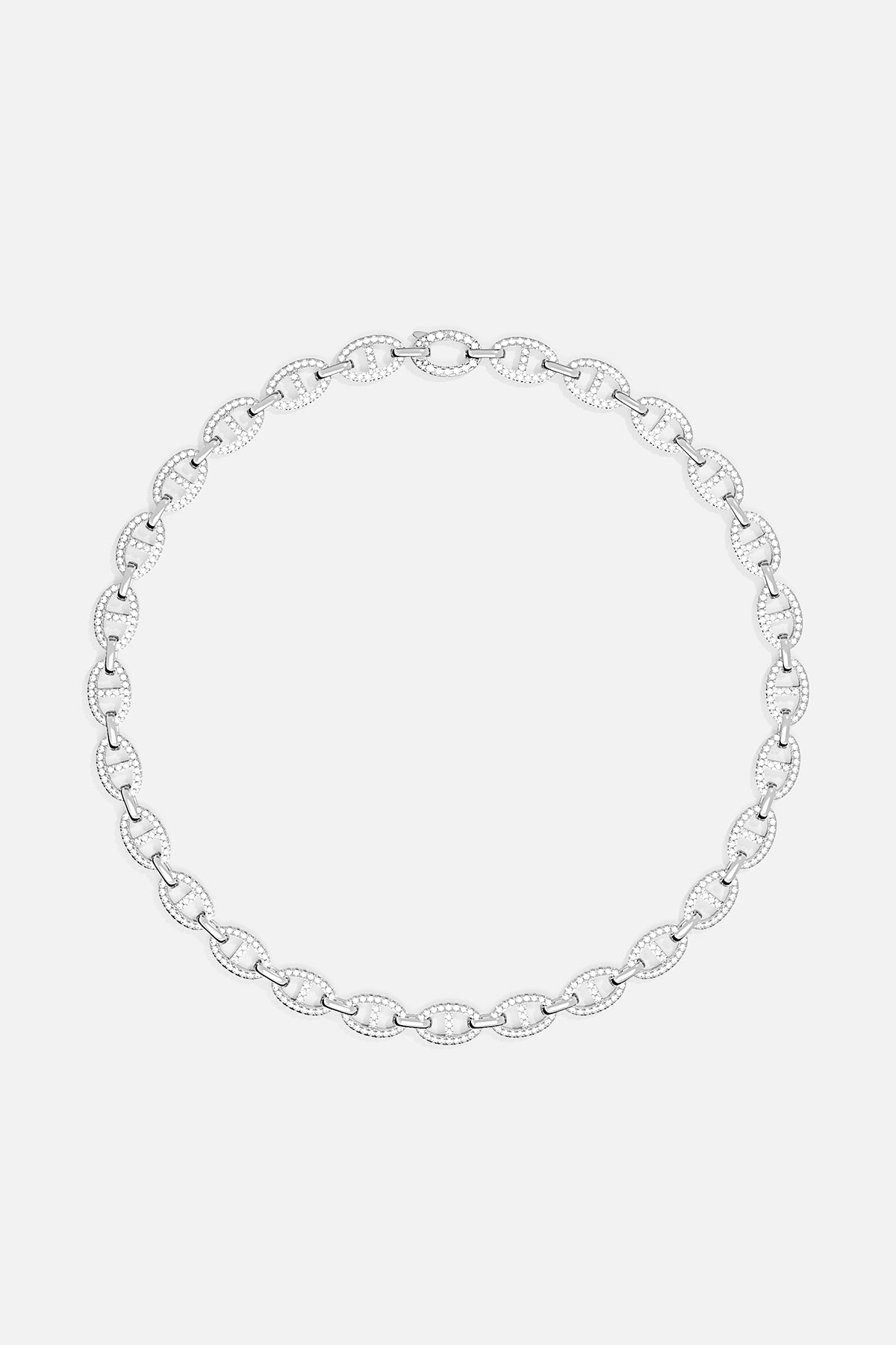 Collier Chaîne Maille Marine