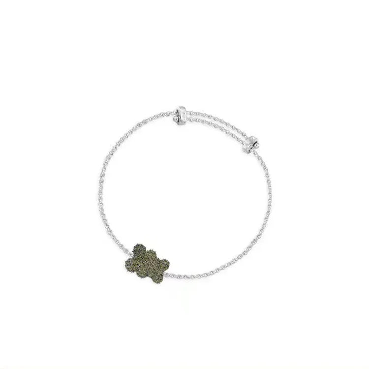 LI KI High quality 925 Sterling Silver January 2023 New Green Bear Snake Earrings Fashion Exquisite Send Friends Gifts