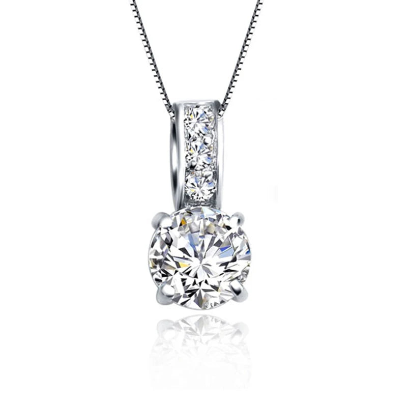 Ensemble de Bijoux Nuptiaux Classiques en Argent