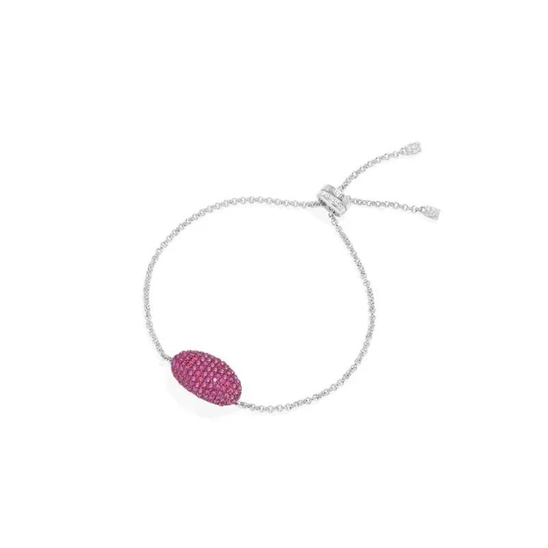 925 Silver December 2023 New Magenta Green Purple Diamond Earrings Necklace Bracelet Ring For Women Luxury Designer Jewelry