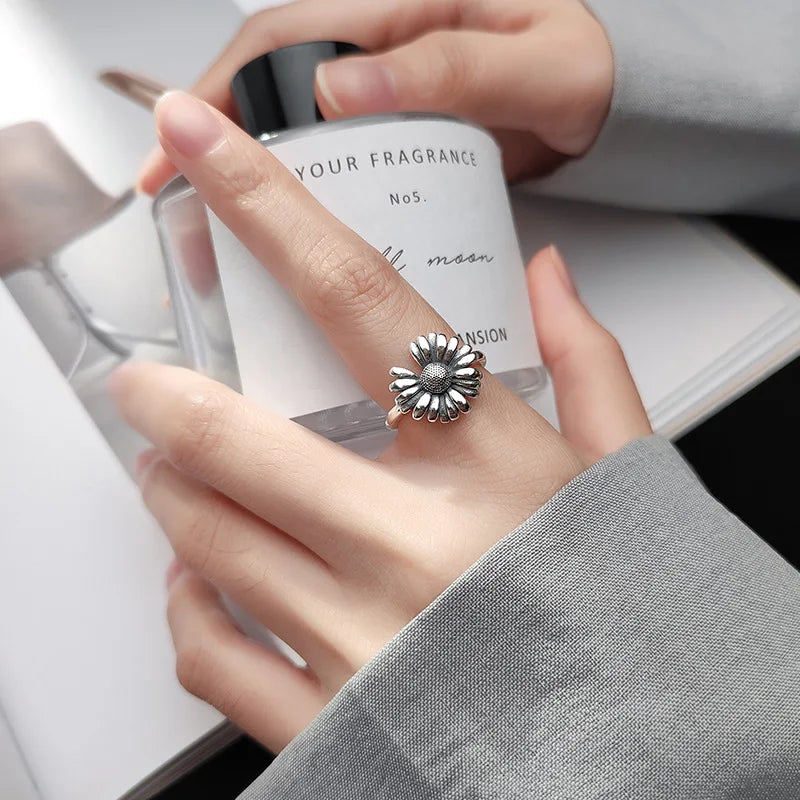 Collection Bague et Boucles d'Oreilles Marguerites