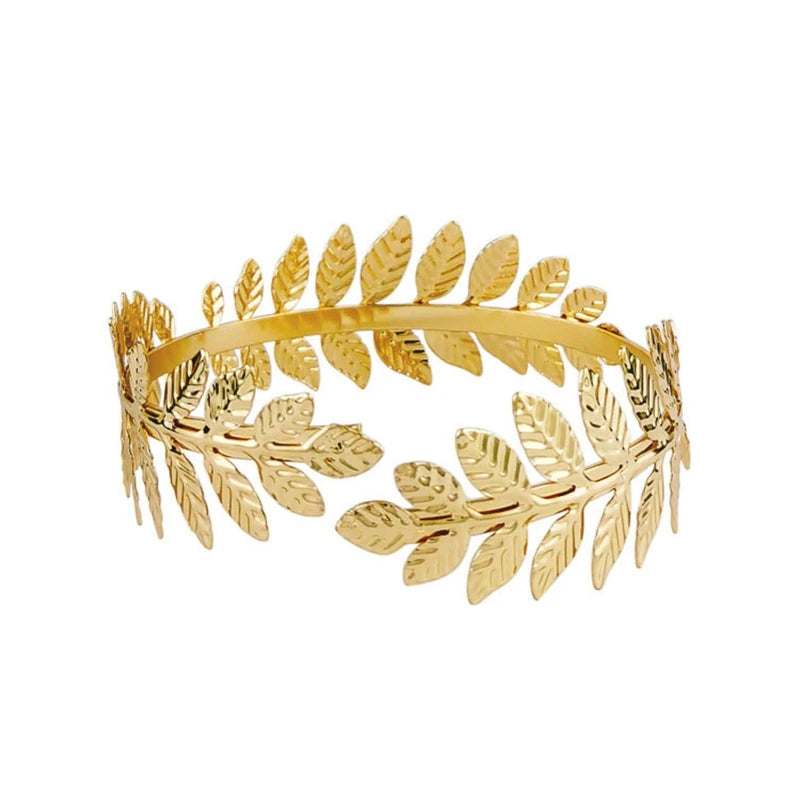 Bracelet Manchette Spirale Haut de Bras – Forme Tourbillon Ajustable Or & Argent
