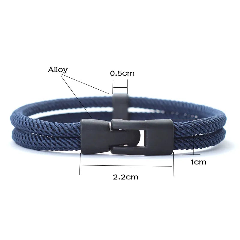 Bracelet Homme en Corde Milan Nautique