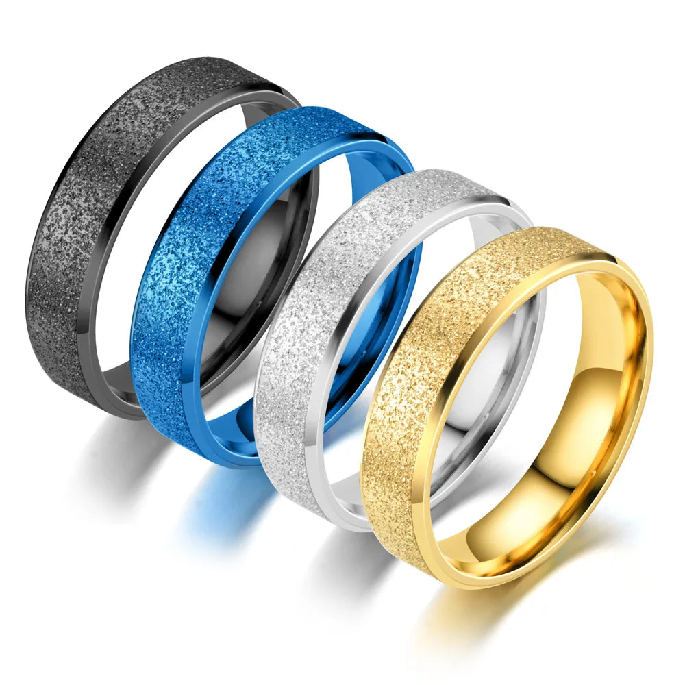 Bague Unisexe EternalBond en Acier Inoxydable Noir - Cadeau Idéal pour Anniversaires et Engagements
