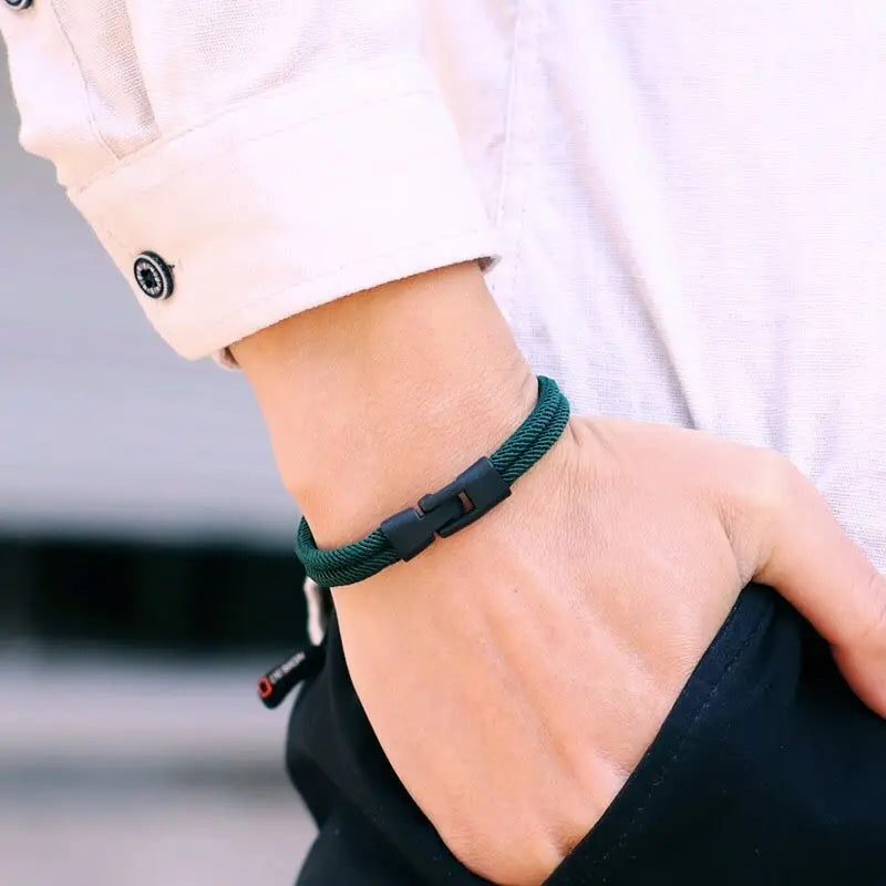 Bracelet Homme en Corde Milan Nautique